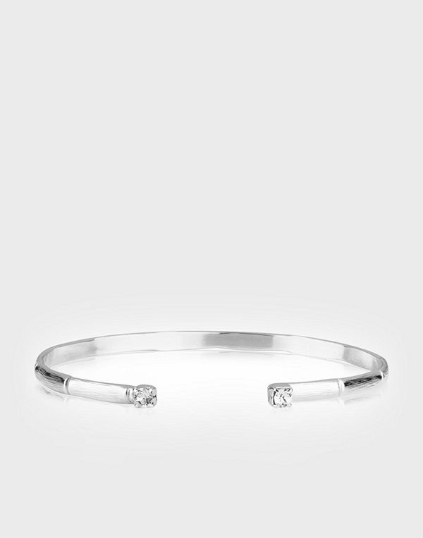 Caroline Svedbom armband Nicole Bracelet Rhodium