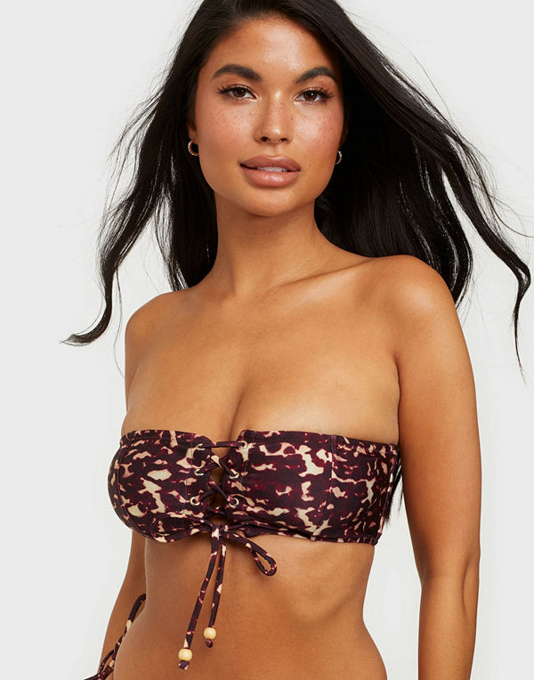 Minkpink Retrospect Lace Up Bandeau