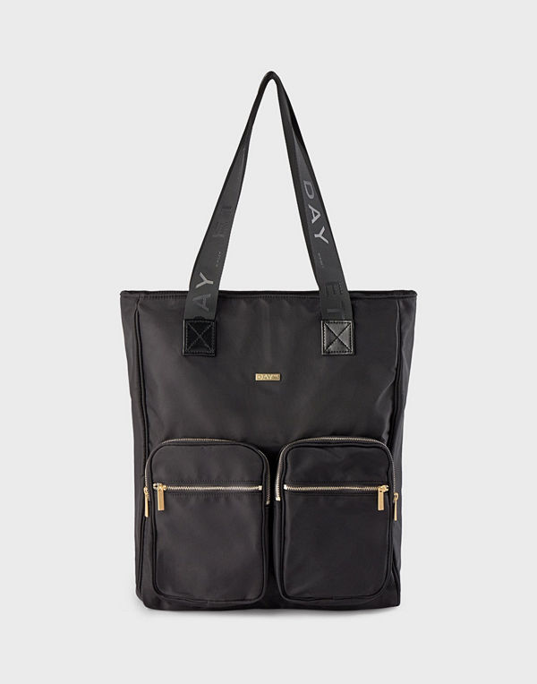 Day Et Day Logo Band Tone Tote