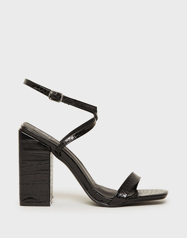 Missguided Chunky Block Heel Barely