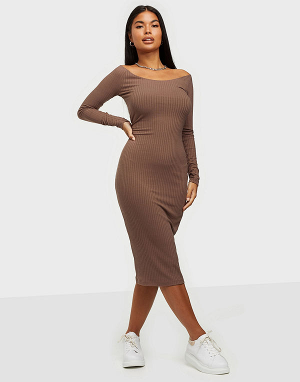 NLY Trend Rib Shoulder Dress