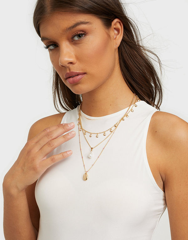 Pieces halsband Pcmolly Combi Necklace D2D