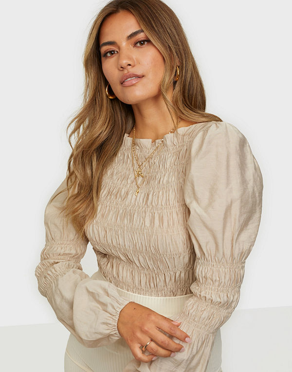 Neo Noir Polka Smock Shirt