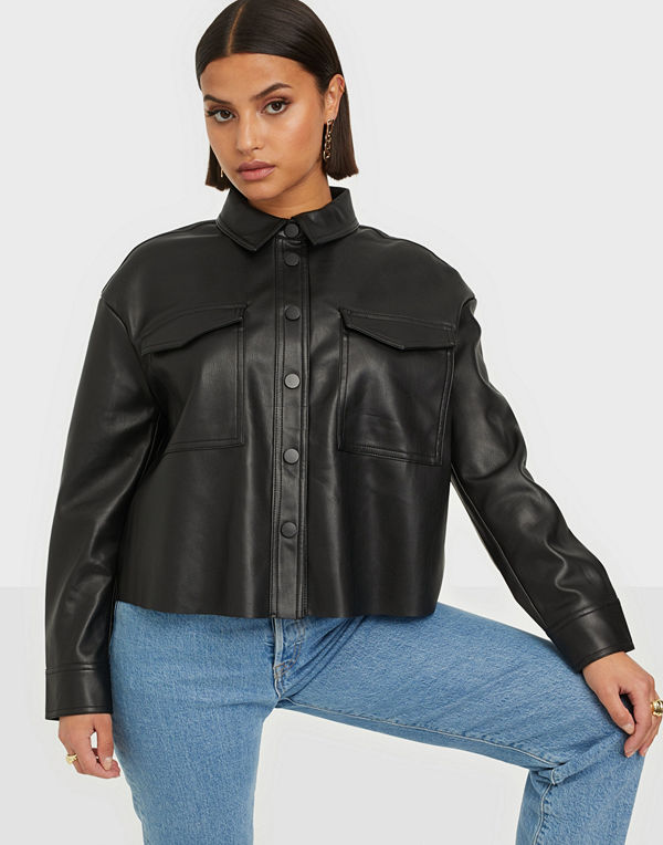 Only ONLMARINA FAUX LEATHER JACKET CC PN
