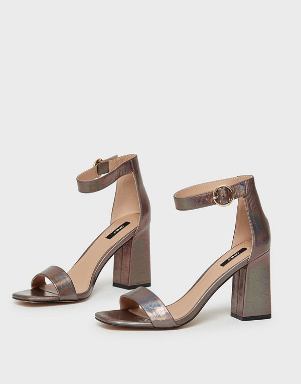 Only Onlalyx-2 Pu Heeled Sandal