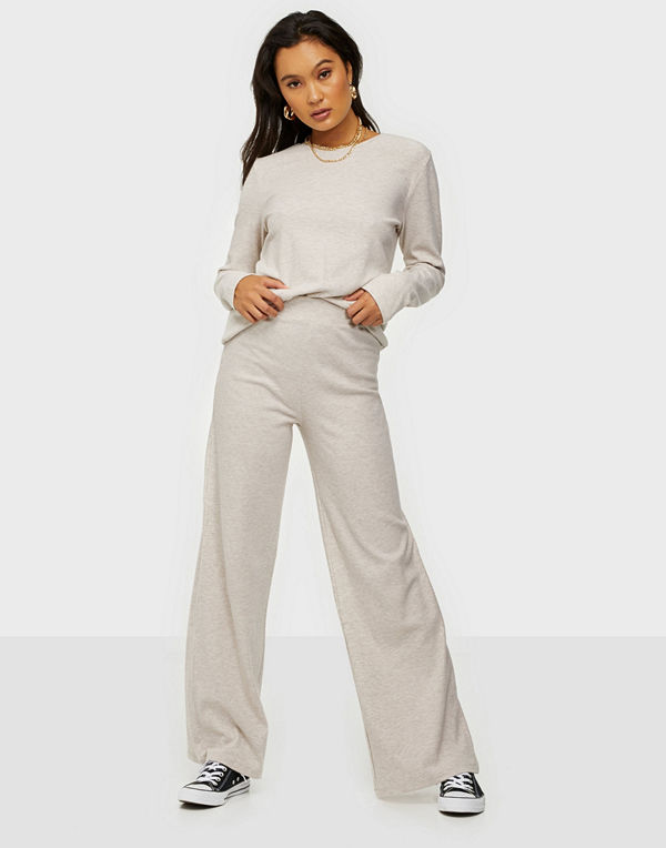 NLY Trend Ribbed LS Cozy Set