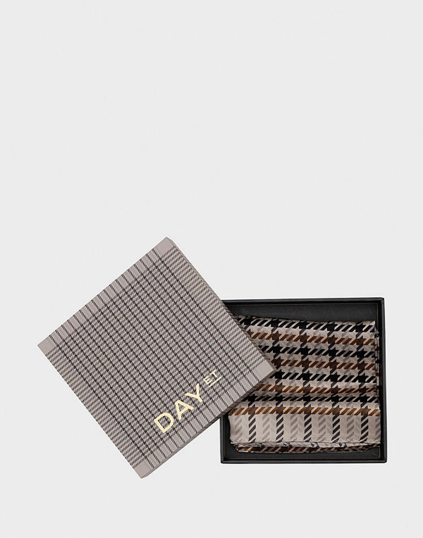Day Et Day Silk Mini Pepita Check