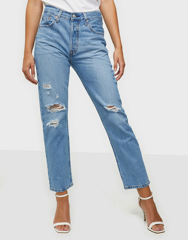 Levi's 501 CROP SANSOME LIGHT