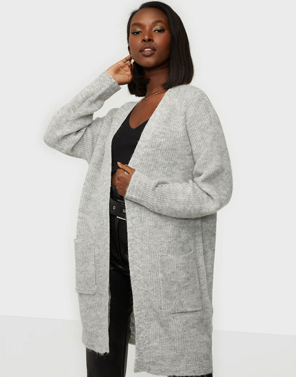 Selected Femme SLFLULU LS KNIT LONG CARDIGAN B NO