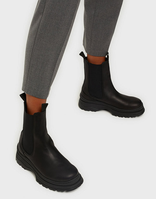 Selected Femme SLFLUCY LEATHER CHELSEA BOOT B