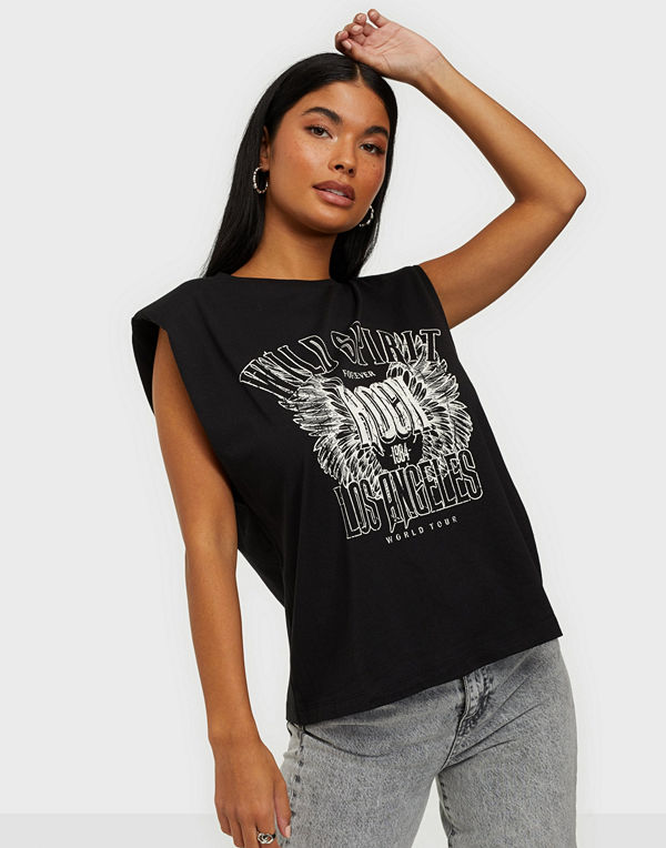 Vero Moda VMEMELY S/L PRINT TOP EXP GA