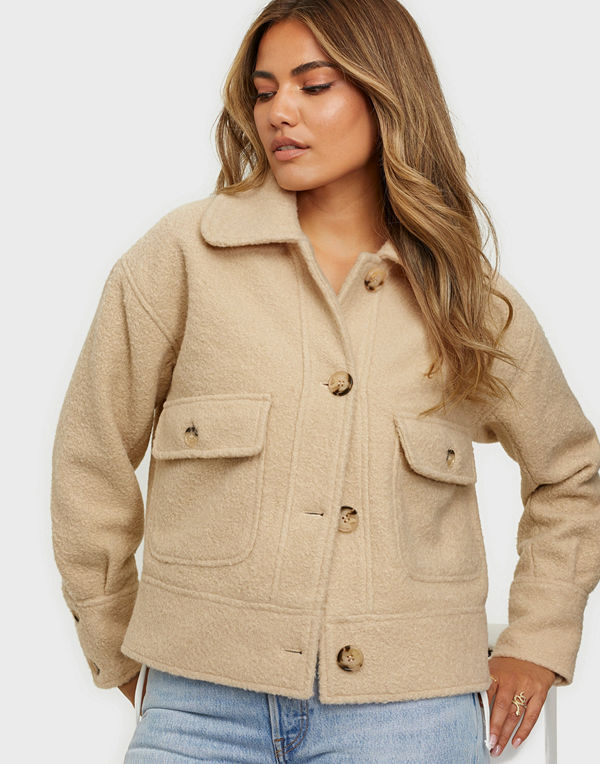 Neo Noir Joanie Winter Boucle Jacket