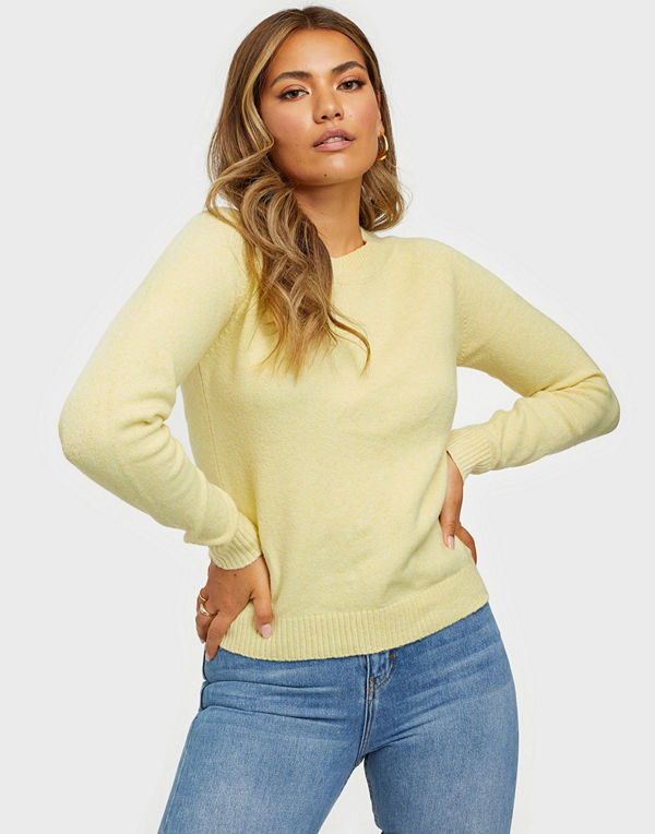Vero Moda VMDOFFY LS O-NECK BLOUSE GA COLOR