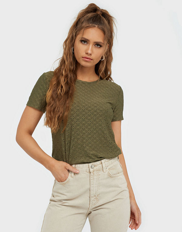Jdy JDYCATHINKA S/S TAG TOP JRS NOOS