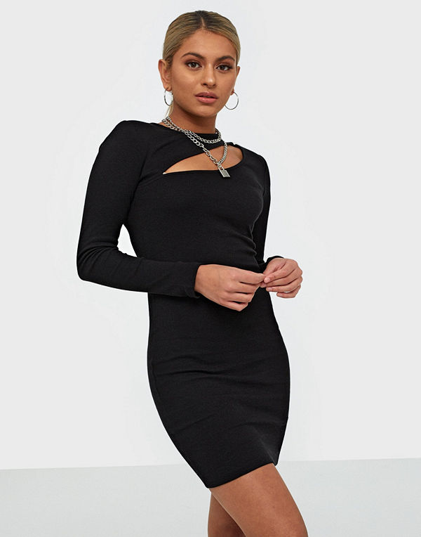 NLY Trend Cut Out Rib Dress