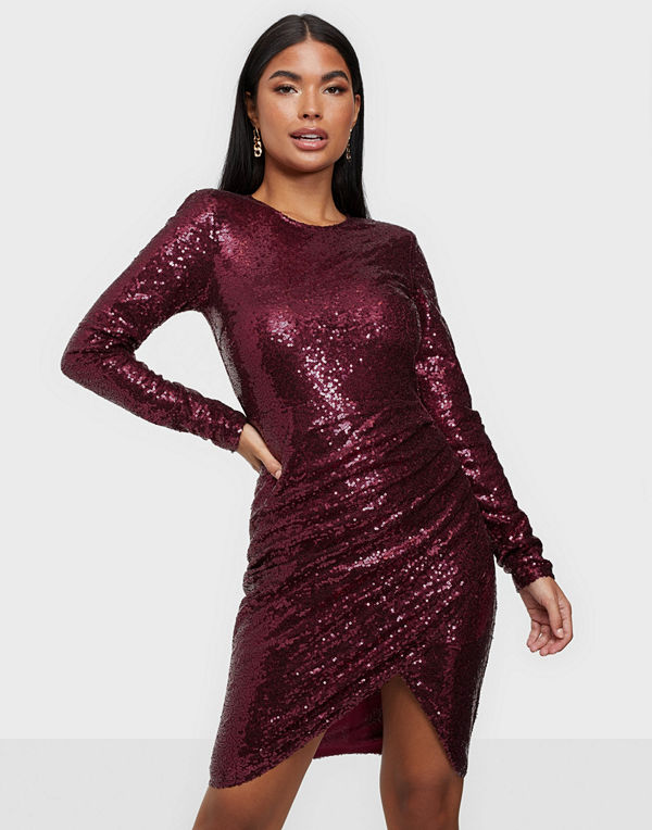 NLY Trend Get It All Sequin Dress