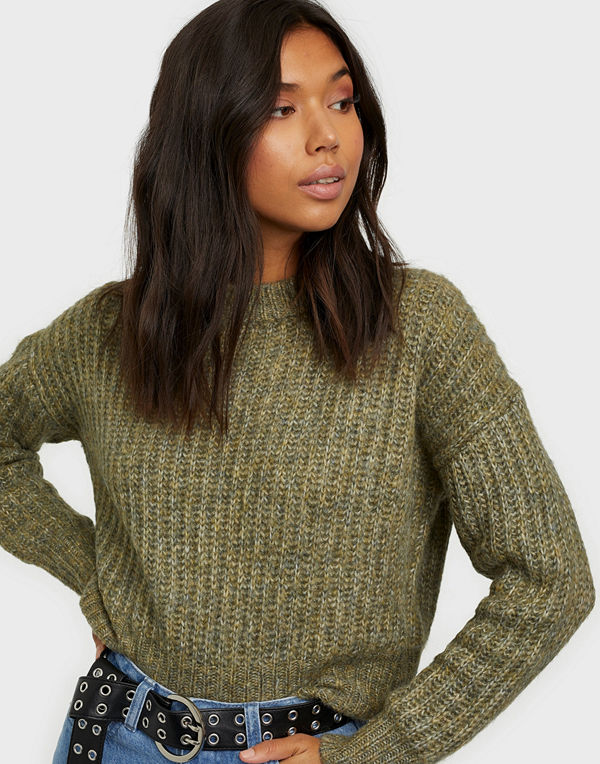 Only ONLNEW CHUNKY L/S PULLOVER KNT