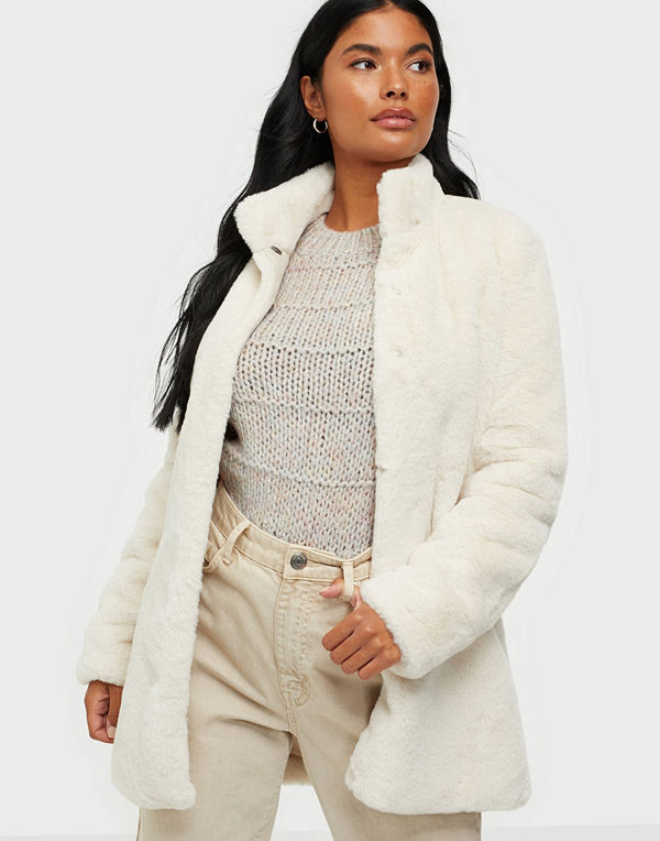 Vero Moda VMTHEA 3/4 FAUX FUR JACKET COL