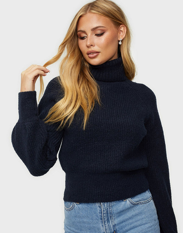 Pieces PCRELLA LS ROLL NECK KNIT