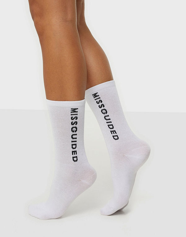 Missguided MG Branded Socks 3-Pack