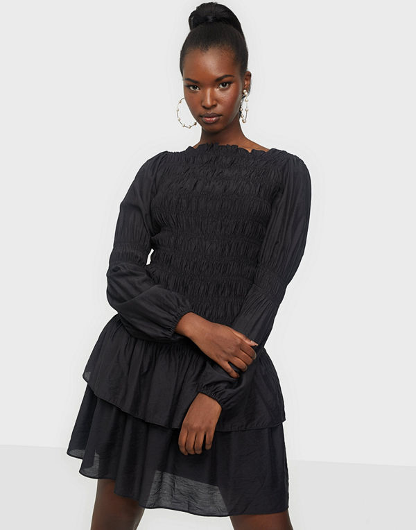 Neo Noir Briselle Smock Dress