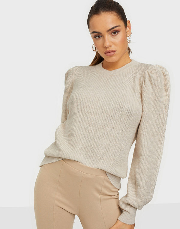 Noisy May NMEMIL L/S O-NECK KNIT BG