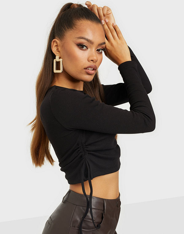 NLY Trend Side Drawstring Top