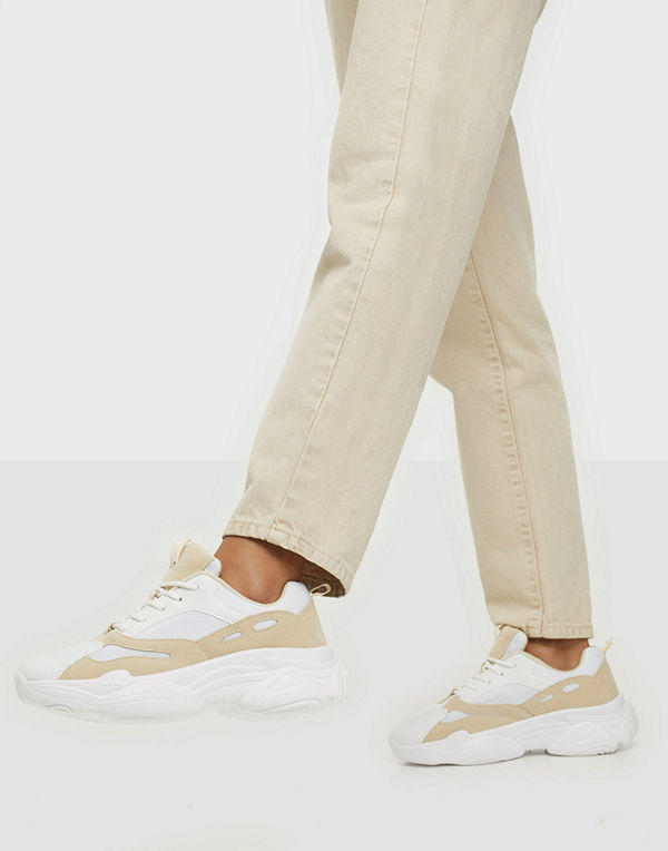 Missguided Mesh Panel Chunky Trainers