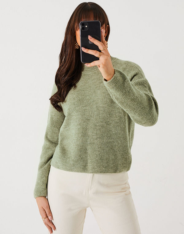 Vero Moda VMOLINA LS HIGHNECK BLOUSE NOOS