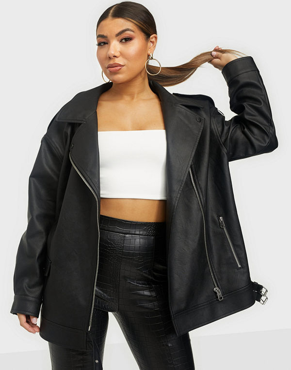 Missguided Longline Vintage Biker