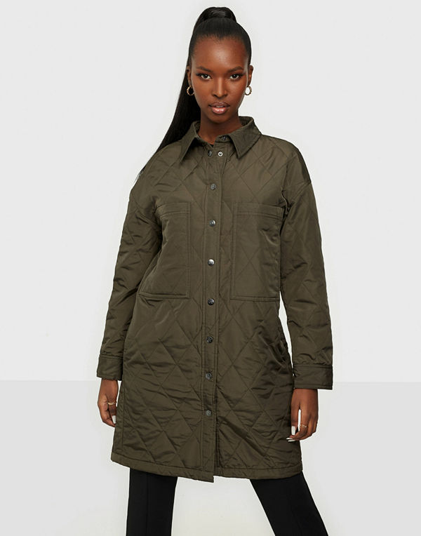 co’couture Kelly Quilt Shirt Jacket