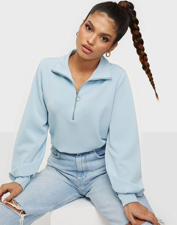 Selected Femme SLFTENNY LS ZIP SWEAT EX