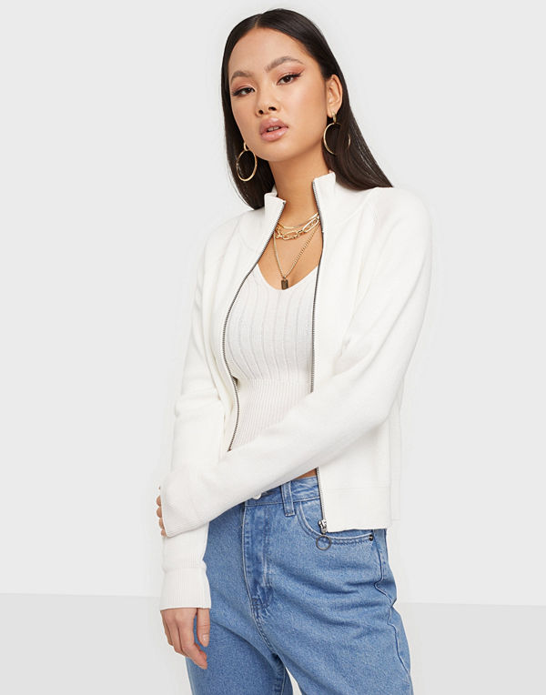 Object Collectors Item OBJDIVIAN L/S ZIP CARDIGAN A WI20