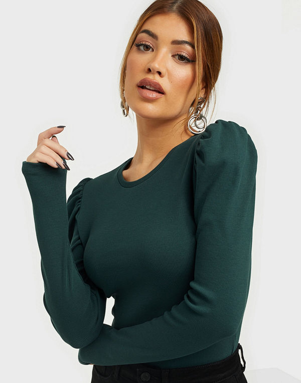 Jacqueline de Yong JDYCEREN LIFE L/S PUFF SLEEVE TOP J