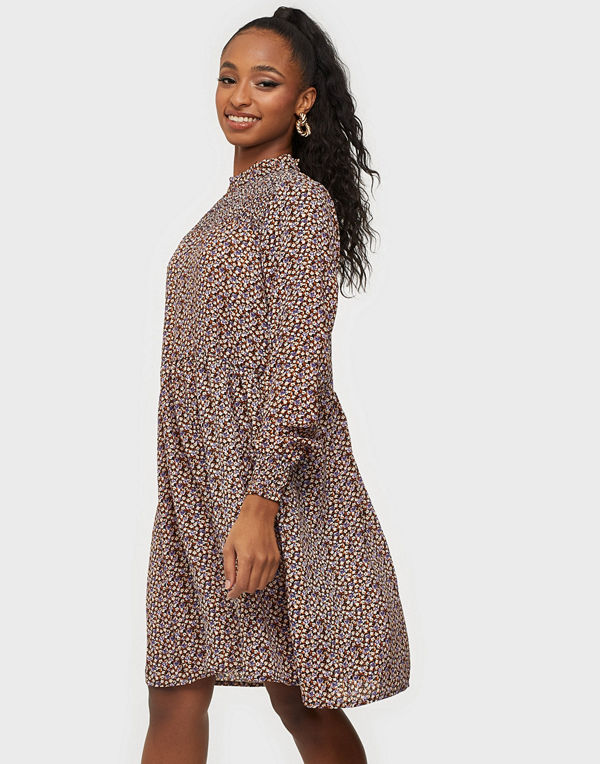 Jacqueline de Yong JDYNIKKY BASE L/S SMOCK DRESS WVN