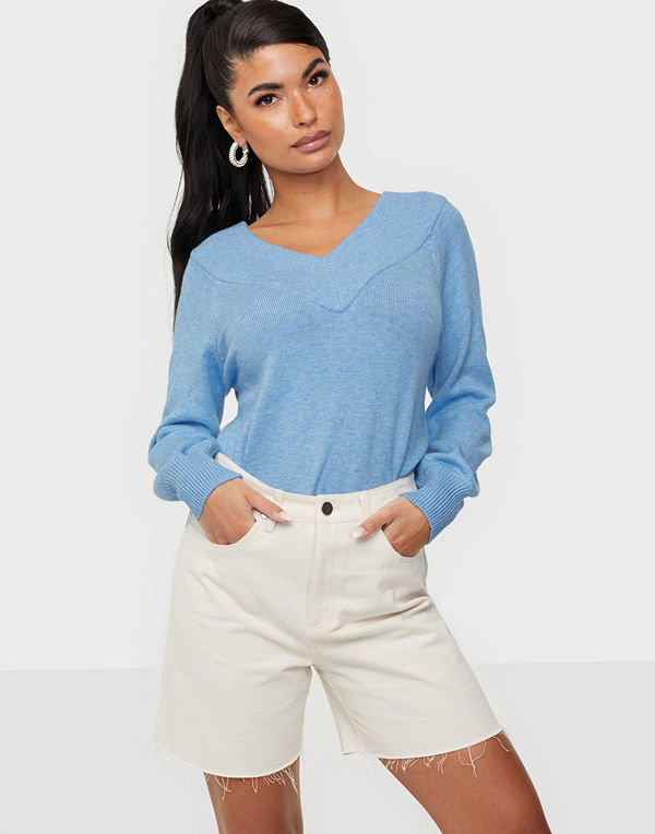Jacqueline de Yong JDYSHANON L/S OFF SHOULDER PULL KNT