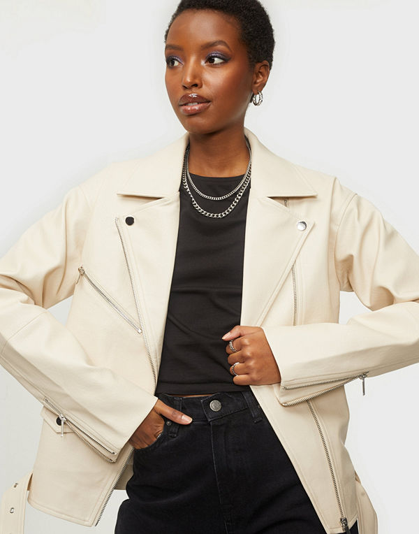 NLY Trend Grand PU Biker Jacket