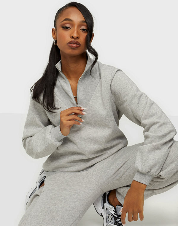 Vila VIPERA L/S ZIPPER SWEAT TOP