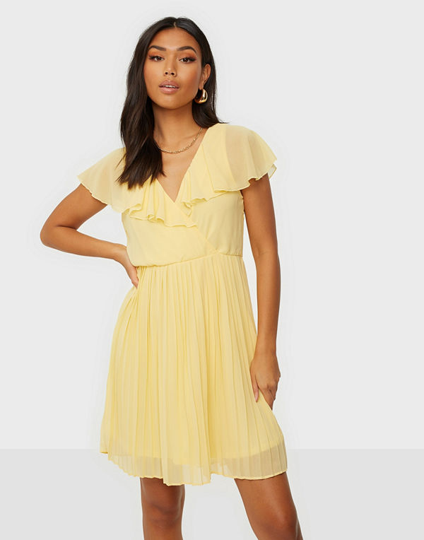 Vila VIKATELYN S/S PLEATED DRESS/DC/SU