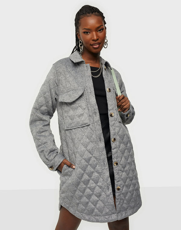 Object Collectors Item OBJVERA OWEN LONG QUILT JACKET NOOS