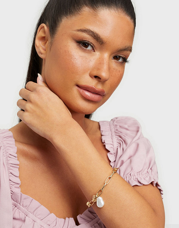 Bow19 smycke Pamela Bracelet w Pearl