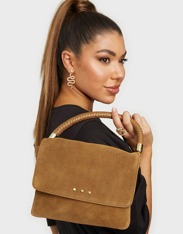 Becksöndergaard omönstrad väska Suede Kamille Bag