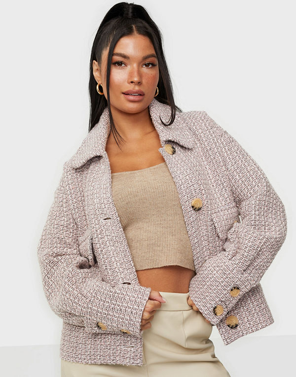 Neo Noir Joanie Boucle Jacket