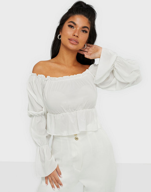NLY One Off Shoulder Loose Top