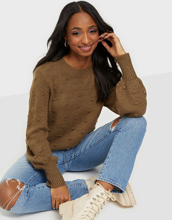 Object Collectors Item OBJBOUBLE L/S KNIT PULLOVER SC