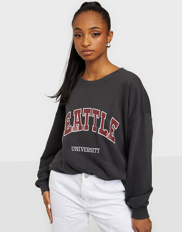 Only ONLSTACY L/S COLLEGE SWEAT SWT