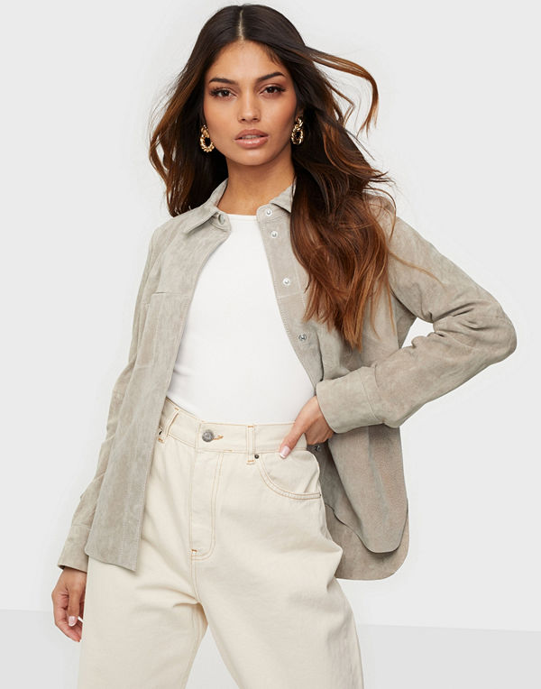 Jofama Anne Suede Shirt Jacket