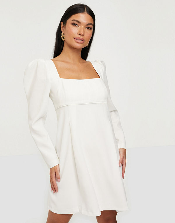 Forever New Puff Long Sleeve Dress