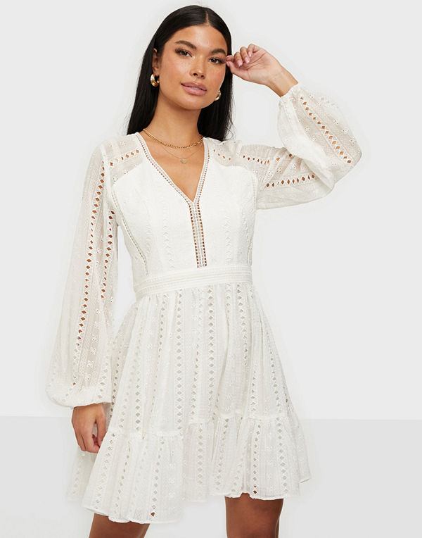 Forever New Lace Splice Dress
