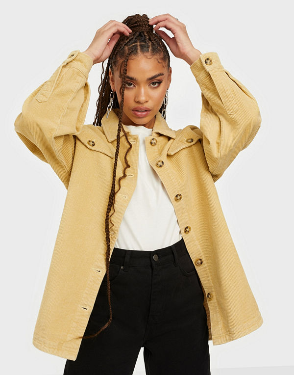 Missguided Jumbo Cord Shacket